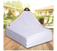 Multifunctal UV Protect e Netting 7x9m (23x30ft) - 80-90% UV Block, Waterproof & Breathable Mesh Windbreak for Garden Plants & Flowers, White