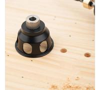 Multifunction 90 Degree Angled Vertical Drilling Wood Drill Hole Guide Kits with 2-10mm Sleeves for Craft Projects Press Adapter Accessories