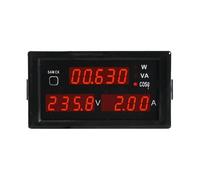Multifunction AC Voltage Current Power Meter Power Factor Detector 220V100A Digital Digital Display Meter DL69-2048(AC200-450V)
