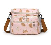 Multifunction Baby Diaper Bag with Ample Storage Essential Baby Travel Bag Functional Large Diaper for Busy Mother Bottle Organizes