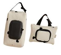 Multifunction Baby Hanging Bag with Bear Embroidery Wet Wipe Carrying Portable Must Get for Active Parent Diaper Bag Attachments