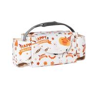 Multifunction Baby Pram Organizes Bag with Adjustable Straps & Multiple Pockets Polyester Diaper Storage Bag for Prams Infant Gear Storage Solution