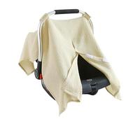 Multifunction Baby Seats Guard Sunshade Carrying Basket Sleeve Soft & Breathable Carriage Protector Windproof Muslin Carseat Sleeve
