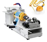 Multifunction Bench Polisher with Water Pipe & Mini Sink, Wet Cutting for Heat & Dust Reduction in Jade and Delicate Gemstone Work Woodworking