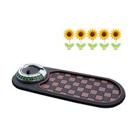 Multifunction Car Anti-Slip Mat Auto Phone Holder 360-Degree Rotation, Multifunctional 4-in-1 Mobile Phone Stand On-Board Anti-Slip Pad, Multifunction Car Dashboard AntiSlip Mat (Silver B)
