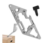 Multifunction Carabiner - Stainless Steel Utility Clips Gadget | Portable Carabiner - for Camping Hiking Outdoor Climbing Fishing Daily Commuting Road Trip