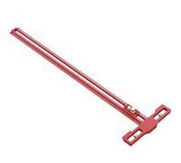 Multifunction Carpentry Measuring Tool Metric & Britain Conversion Rule for Furniture Making & Interior Decoration Projects Sliding Marking Gauges