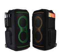 Multifunction Case Speaker Carry Cover Compatible with Jbl PartyBox Stage 520 Portable Party Speaker