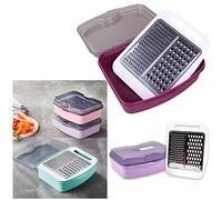 Multifunction Cheese Grater -Fruit & Vegetable Grater & Potato Shredder, Ginger Zester, Lemon Zester, Chocolate Grater, Fast & Easy (Veg & Cheese Grater)