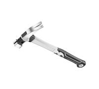 Multifunction Claw Hammer for Nails Pulling Hammering High Impacts Steel Head Nails Holder for Craftsmen Handymen Multifunctional Steel Claw Hammer