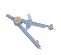 Multifunction Compass Tool for Drafting, Portable Plastic, Blue