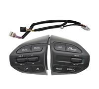 Multifunction Cruise Button For Kia For RIO 2018-2021 For X-LINE K2 For RIO 4 Steering Wheel Buttons Cruise Control Remote Volume Bluetooth Car Switches(Model E-White left)