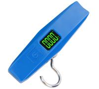 Multifunction Digital Hanging Balance Scale With Auto Shut Down Heavy Duty 110lb Electronic Hook Scale For Airport Luggage Handheld Travel With LCD Display For Suitcases