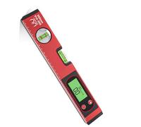 Multifunction Digital Leveling Ruler 1-90°Horizontal Vertical Measurement Easy Read Display for Various Applications Electronic Leveling
