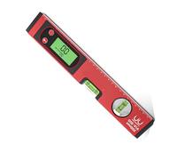 Multifunction Digital Leveling Ruler 1-90°Horizontal Vertical Measurement Easy Read Display for Various Applications Electronic Leveling