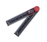 Multifunction Digital Protractor with Scale Ruler, Backlit Display for Construction and Technical Drafting Angles Measurement Tool