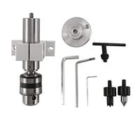 Multifunction Drilling Tailstock Live with for Mini Lathe Machine Revolving Centre DIY Accessories Woodworking