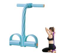 Multifunction Elastic Yoga Resistance Band, 8 Tube Pedal Resistance Device, Fashion Puller Exercise, Home Fitness Equipment for Legs, Arms, Core Training