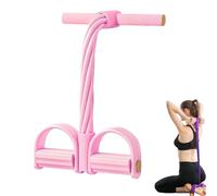 Multifunction Elastic Yoga Resistance Band, 8 Tube Pedal Resistance Device, Fashion Puller Exercise, Home Fitness Equipment for Legs, Arms, Core Training