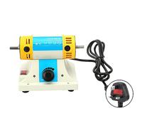Multifunction Electric Grinder and Table Carving Machine Tool for Cutting Polishing and Engraving Wood and Jade with Dual Side Operation and Dust Protected Power Switch