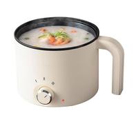 Multifunction Electric Pot | Compact Electric Pot 20 x 19.5 x 16 cm for Small Family for Instant Noodles Soup Fusion Stew Mini Hot ot Single Use | Portable Kitchen