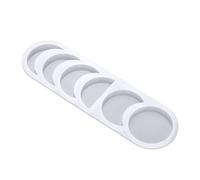 Multifunction Epoxy Resin Mold Phase Silicone Mold Home Ornament Wall Hanging Decor Silicone Creative Astronomy Phases Resin