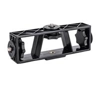 Multifunction Extension Bracket 1/4inch Screw Mount Phone Holder 3-Position Cell Phones Stand Rack For Live Broadcast Live Streaming Accessory