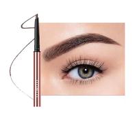 Multifunction Eyebrow Pencil Small For Triangle Pen Tip Brow Definer Fine Mechanical Pencil For Head Eyebrow Dark Soft Brown