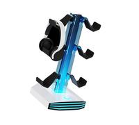 Multifunction Gaming Accessory Holder for 4 Controllers and 1 Headsets Charging Ports Intelligent Device Charging Station