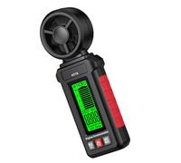 Multifunction Handheld Anemometer Featuring Winds Speed Temperature Direction Readings Ideal HVAC Weather Air Flows Meter