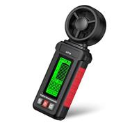 Multifunction Handheld Anemometer Featuring Winds Speed Temperature Direction Readings Ideal HVAC Weather Outdoor Winds Gauge
