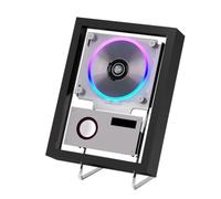 Multifunction HiFi CD Player with Decorative Photo Frame, Portable Stereo Music System, Alarm Clock, USB, Built-in Bluetooth for Bedroom Living Room Office, Gift for Music Lovers
