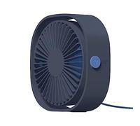 Multifunction Home Appliance, USB Rechargeable Table Fan, Blue | Multifunction Home Appliance, 3 Cooling Fan, Portable Outdoor Camping, Bedroom Travel