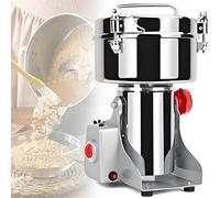 Multifunction Home Grinder for Spice Salt Pepper,Electric Grain Grinder Mill, Commercial Herbs Grinder Coffee Smash Machine for Food Mill Swing Type 30000 rpm 1500G