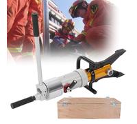 Multifunction Hydraulic Rescue Tool with 360° Rotating Head and Manual Pump for Emergency Shearing, Spreading, and Clamping