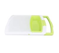 Multifunction Kitchen Cutting Board, Over The Sink Cutting Board with Container, Cutting Chopping Board with Drain Basket for Easier to Cut,Rinse,Hold and Drain Food (Light Blue)