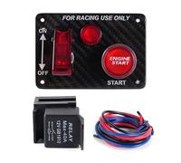 Multifunction LED Toggle Switchs Ignitions Starter Panel With Push Button For Truck Boat Customization LED Light Switch