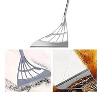 Multifunction Magic Broom with 122cm Long Handle, Indoor Outdoor Sweeping Brush Floor Cleaning Brooms Remove Rubbish and Hair, Household Brooms Ideal for Hair, Dust,Cleaning Bathroom, Patio (48inch)