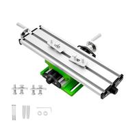 Multifunction Milling Machine Worktable - Precision Cross Slide Table, Compound Drilling Slide Table for Mini Bench Drill Stand, Woodworking, Metalworking, 310x90mm, Home Workshop