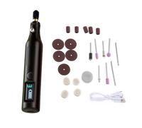 Multifunction Miniature Digital Grinder with Digital Speed Control for Jewelry & Model Making Detailed Woodwork Carving Multi Function Rotary Tool