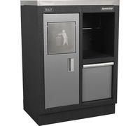 Multifunction Modular Garage Cabinet - 680 460 x 910mm - Aluminium Handles