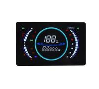 Multifunction Motorcycle LCD RPM Gauge Indicators 199km/h Speedometer With Temperature Sensors Easy Installation Electronic