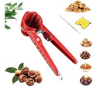 Multifunction Nutcracker with Non Slip Handle, Chestnut Cracker Tool, Stainless Steel Walnut Cracker Opener Tool, for Baking Walnuts and Chestnuts for The Holidays (1Pc)