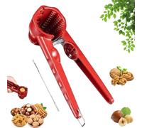 Multifunction Nutcracker with Non Slip Handle,Multi Functional Chestnut Opener Walnut Clip Set,Heavy Duty Pecan Walnut Plier Open,for Baking Walnuts and Chestnuts for The Holidays (*1)
