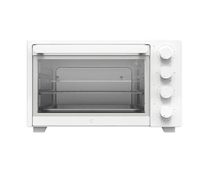 Multifunction Oven,Mini Oven,32L,1600W,70-230℃ Temperature Control,120min Timer,Independent Top/Bottom Adjustment,With Rotisserie,Built-In Light,Professional Gloves Included