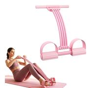 Multifunction Pedals Resistance Band, 8 Tube Pedals Resistance Bands with Handles, Manual Tension Training Fitness Band, Home Exercise Equipment for Full Body Workout Abdomen Waist Arm Leg