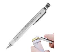 Multifunction Pen Multifunction Pen Heavy Duty Silver Mobile Phone Holder Multifunction Pen Building Tools Ballpoint Pen for Men