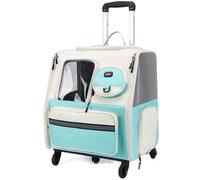 Multifunction Pet Backpacks Detachable Universals Travel Bag Cats Travel Bag Dog Cats Accessories Wheeled Carriers