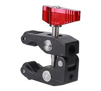 Multifunction Photography Super Clamp, Magic Arm Bracket with Aluminum Alloy, Professional Camera Mount for DSLR Cameras, Smartphones, LED Lights, Universal 1/4 and 3/8 Inch Screw