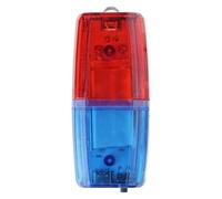 Multifunction Red Blue Light 4 Flashing Mode Clamp Mount Design Perfect For Vehicle Bicycles Warning Lights For Trucks